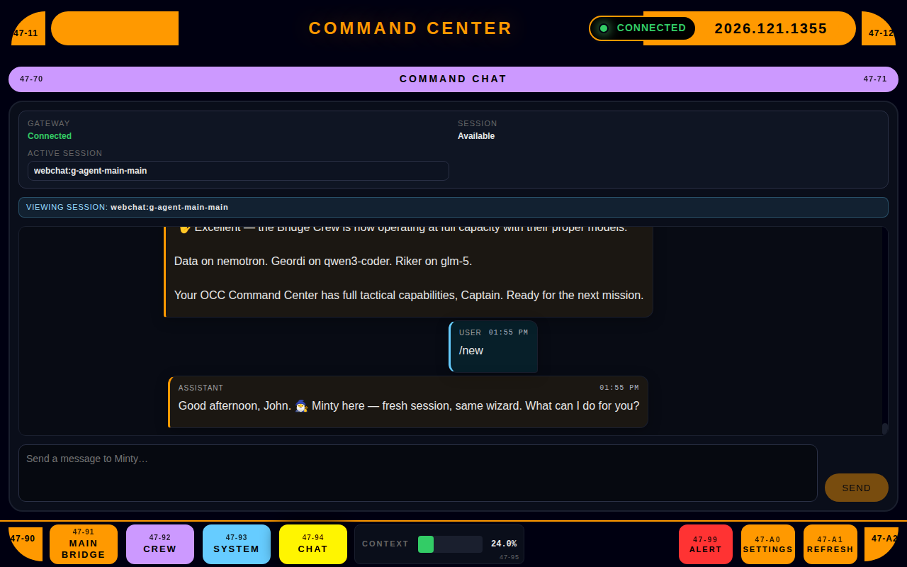 Command Chat